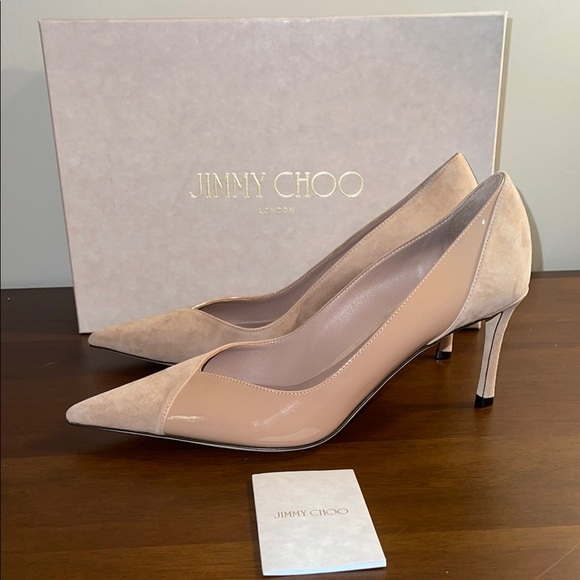Jimmy Choo Shoes - Jimmy Choo Beige Women's Heels